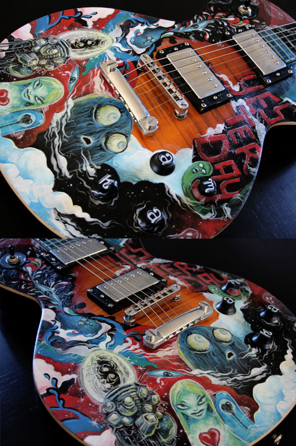 guitare customisée
