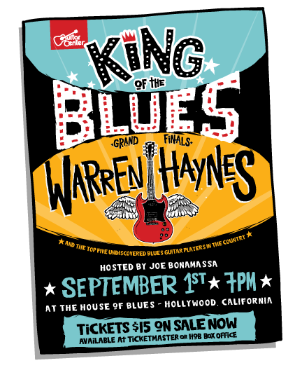 [Backtracks] Le concours Guitar Center’s King of the Blues est de retour